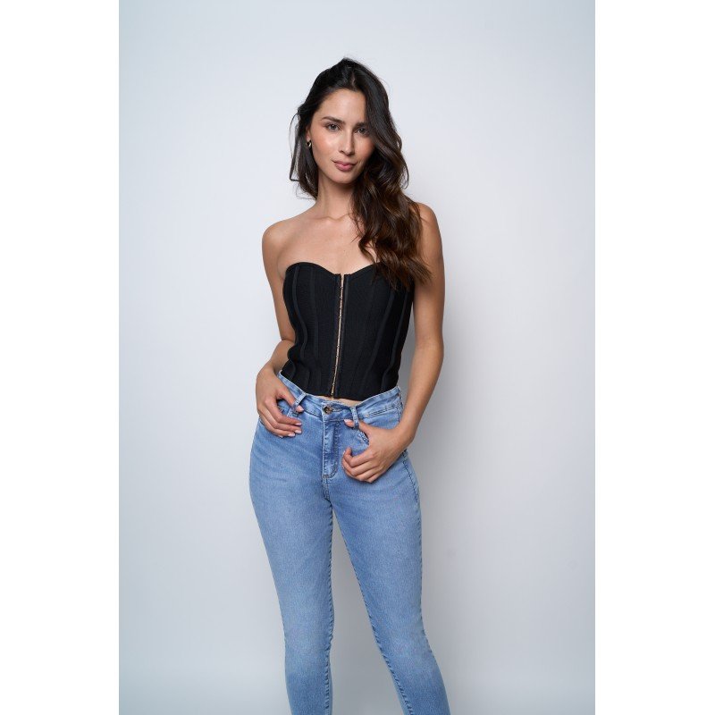 Jeans Skinny 4007-01 Efecto Faja 2